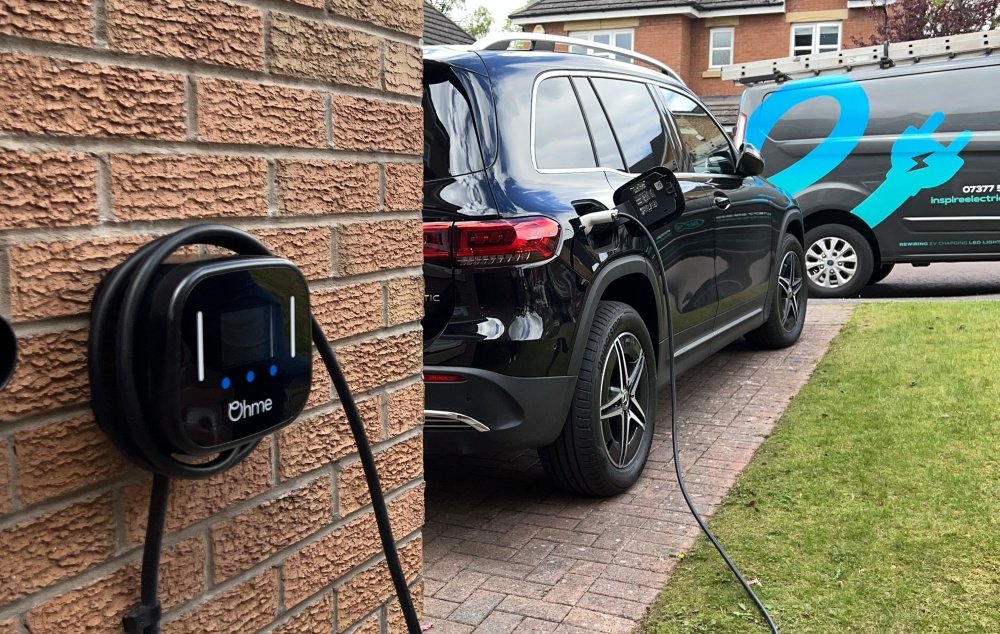 EV charger installation - Glasgow (2)